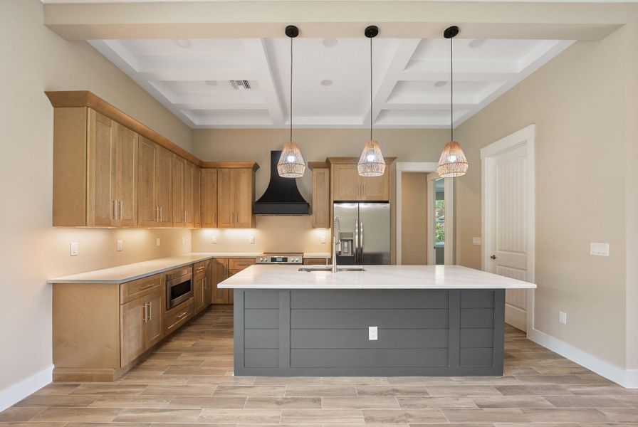 Furnished interior view inside a new home in , Fort Pierce (Image 16).