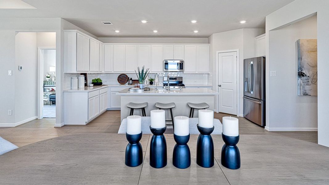 Furnished interior view inside a new home in Raburn Reserve 50s, Tomball (Image 27). Furnished interior view inside a new home in Raburn Reserve 50s, Tomball (Image 27).