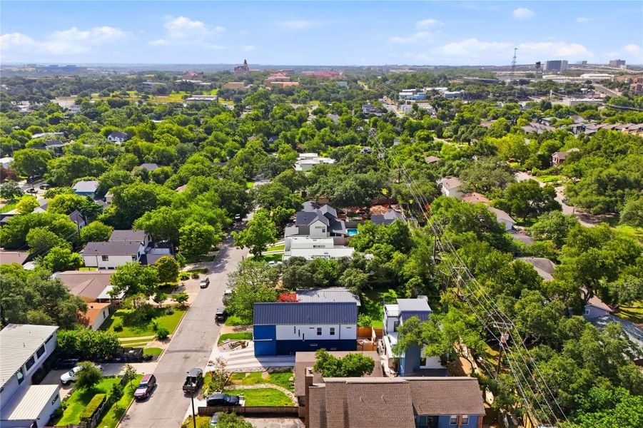 St Edwards University is seen in the background of the picture. This location provides easy access to the airport. St Edwards University is seen in the background of the picture. This location provides easy access to the airport.