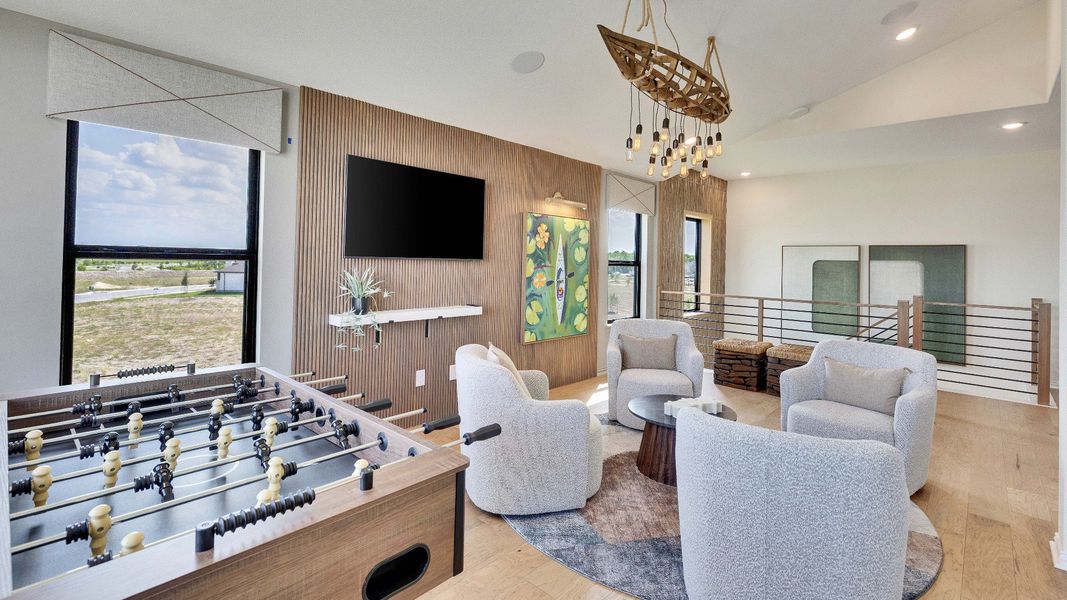 Representative furnished interior of a home built from the Elm by Brightland Homes in Aldeana, Bonney (Image 15).