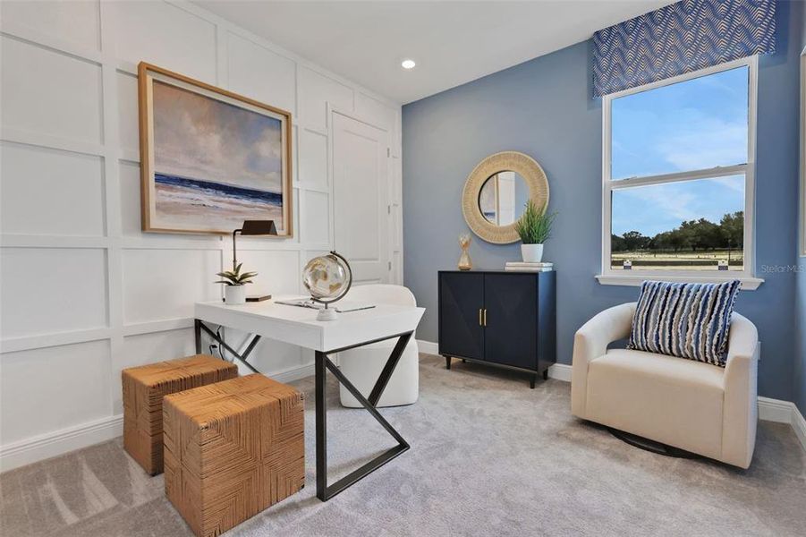 Furnished interior view inside a new home in , Winter Garden (Image 12).