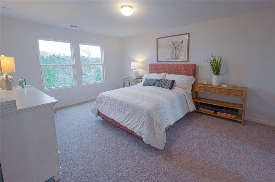 Furnished interior view inside a new home in , Macon (Image 4).