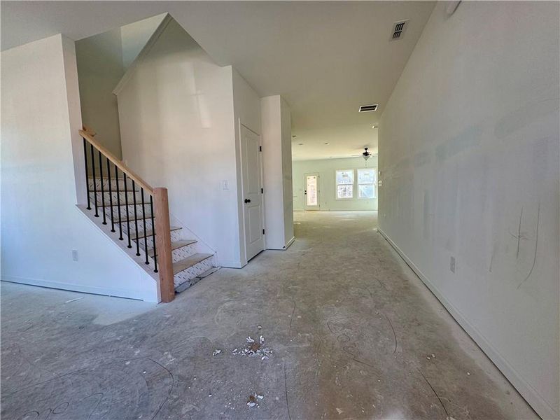 In-progress construction of a new home in Eastlyn Crossing - Single Family, Flowery Branch, GA (Image 27). In-progress construction of a new home in Eastlyn Crossing - Single Family, Flowery Branch, GA (Image 27).