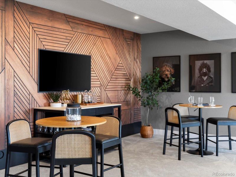 Furnished interior view inside a new home in Jackson Creek, Monument (Image 4).