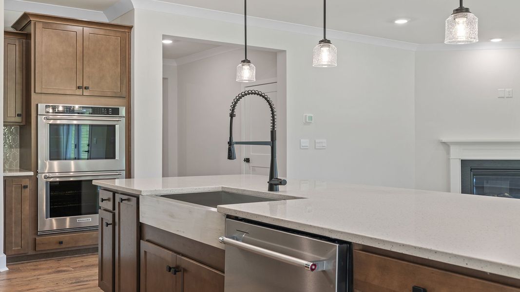 Furnished interior view inside a new home in Cottonwood Ridge, Piedmont (Image 10).