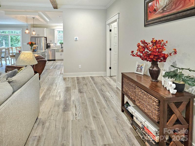 Furnished interior view inside a new home in , Statesville (Image 9).