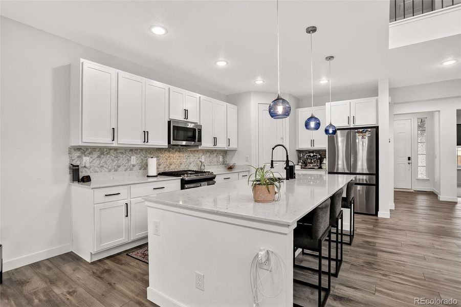 Furnished interior view inside a new home in , Parker (Image 6).