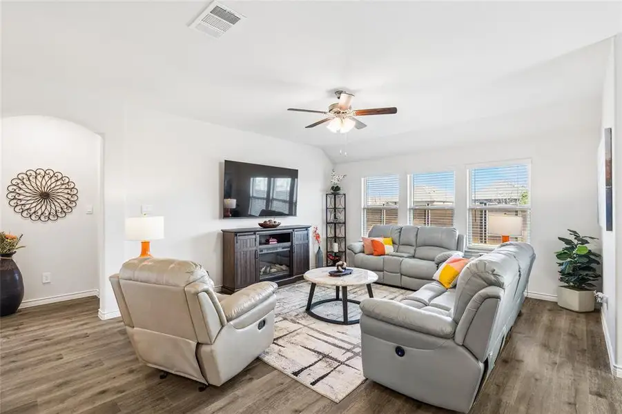 Furnished interior view inside a new home in , Providence Village (Image 6).