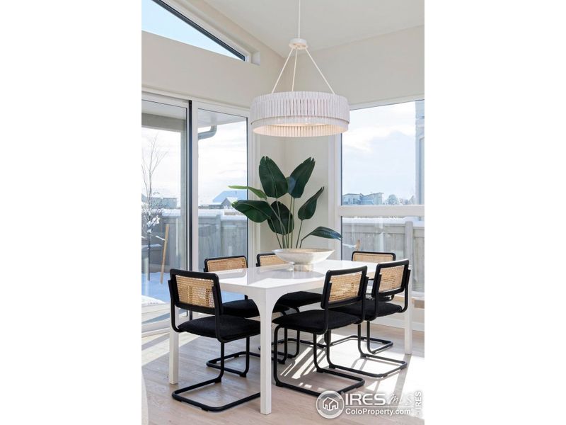 Furnished interior view inside a new home in Northstar, Longmont (Image 9).