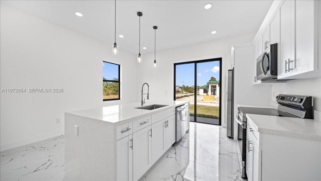 Furnished interior view inside a new home in , Lehigh Acres (Image 13).