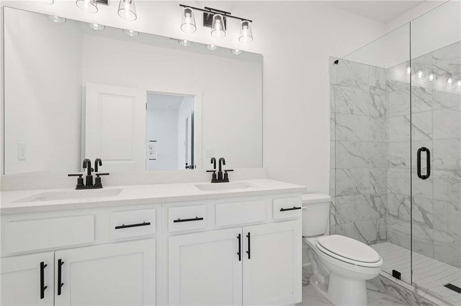 Furnished interior view inside a new home in Park Vue, Atlanta (Image 14).