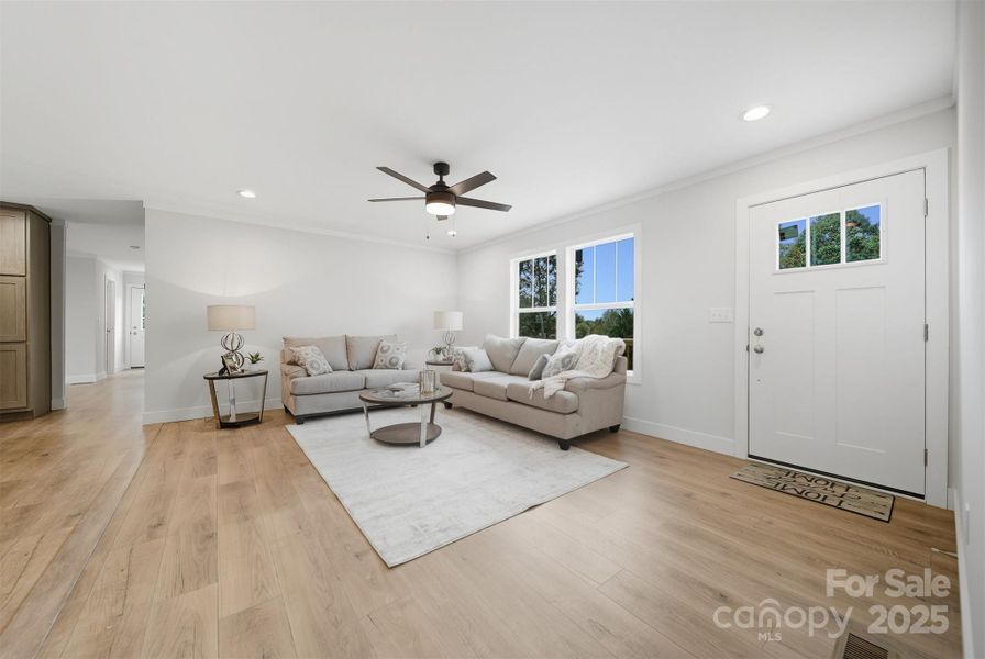 Furnished interior view inside a new home in , Lenoir (Image 5).