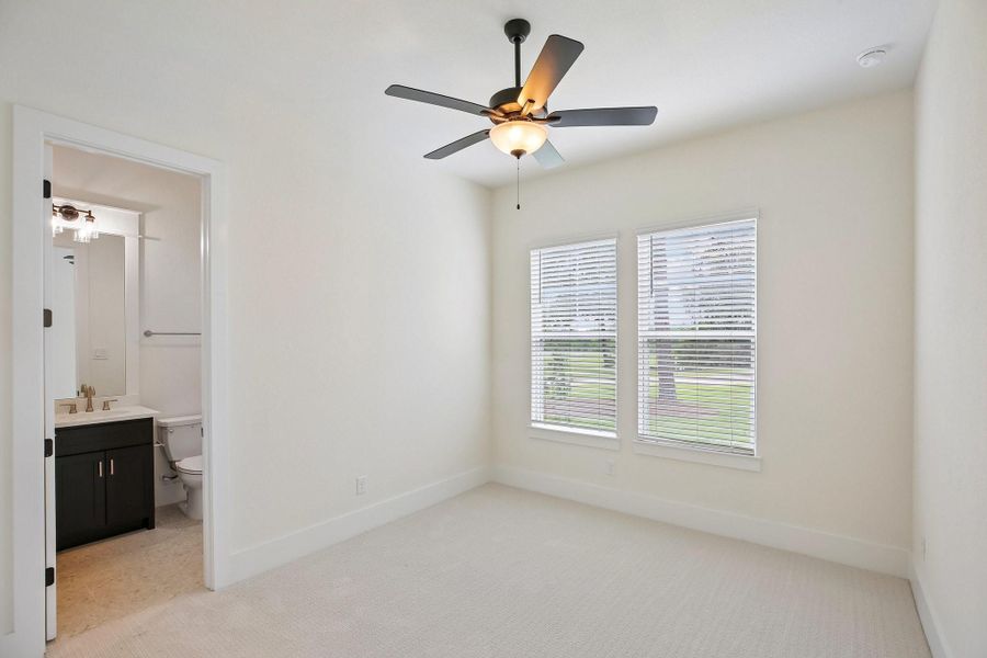 Spacious, unfurnished interior of a new home in Homestead Hill, New Waverly (Image 33).