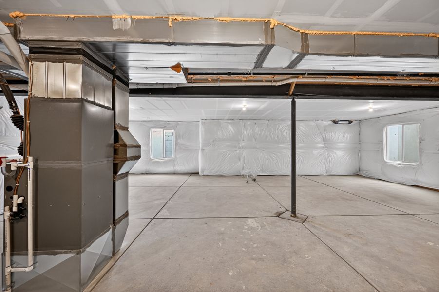 In-progress construction of a new home in Trailstone, Arvada, CO (Image 28).