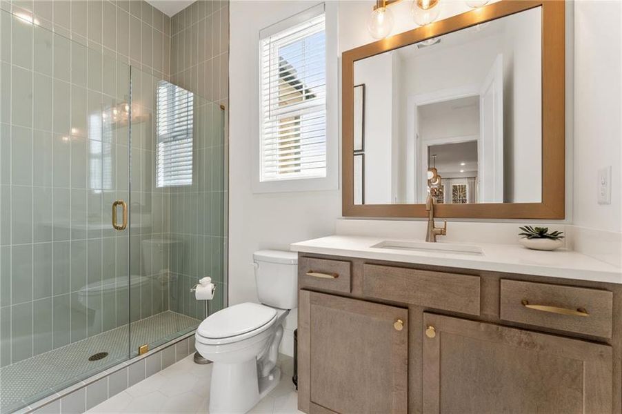 Furnished interior view inside a new home in The Reserve at Knollwood, Canton (Image 15). Furnished interior view inside a new home in The Reserve at Knollwood, Canton (Image 15).