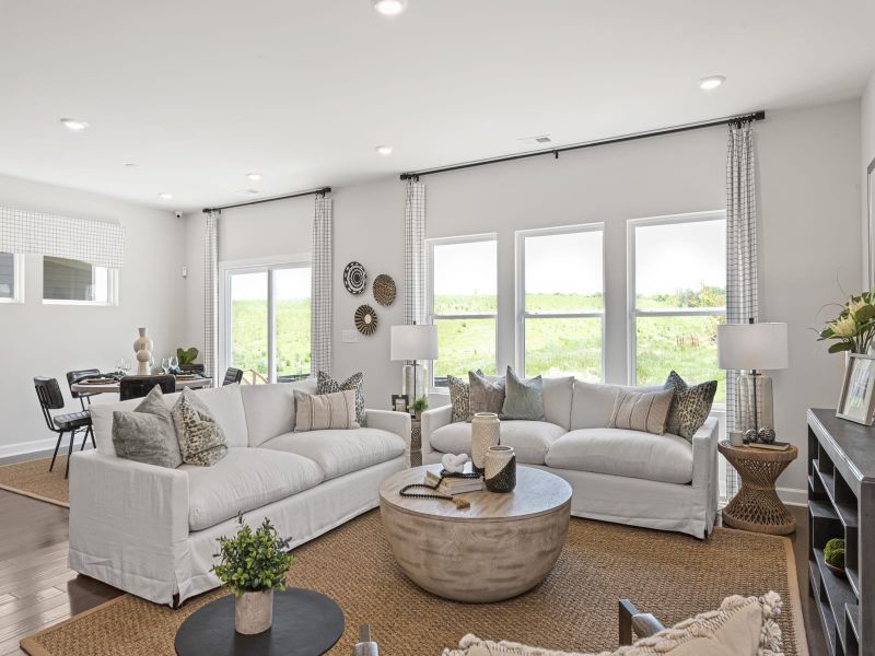 Furnished interior view inside a new home in Brighton Springs, York (Image 7). Furnished interior view inside a new home in Brighton Springs, York (Image 7).