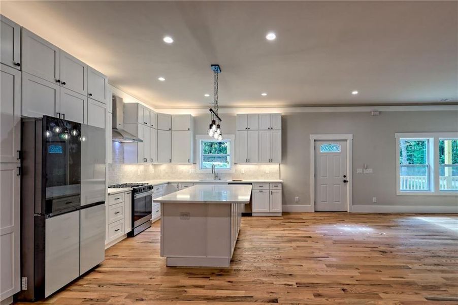 Furnished interior view inside a new home in , Clayton (Image 83).