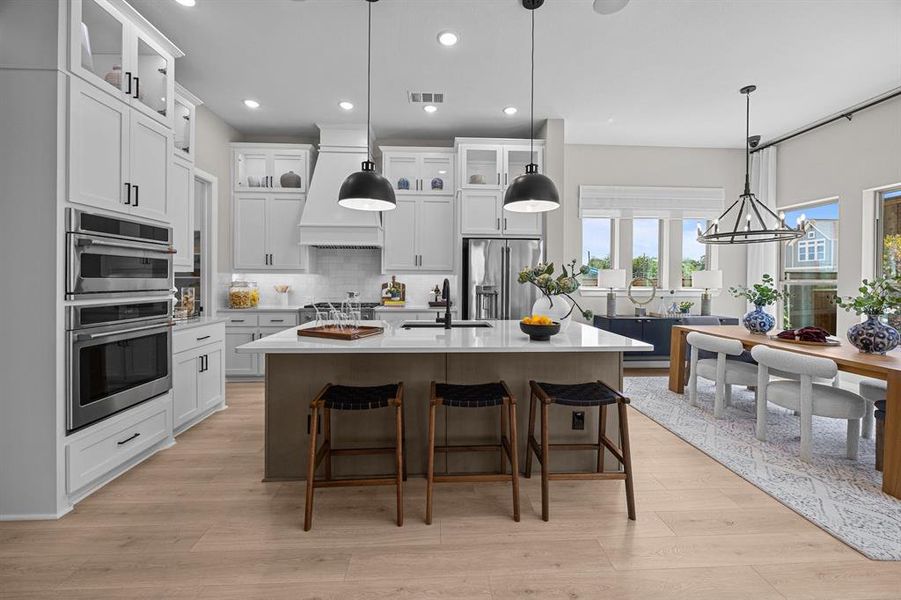 Furnished interior view inside a new home in Greenville Heights, Dallas (Image 25). Furnished interior view inside a new home in Greenville Heights, Dallas (Image 25).