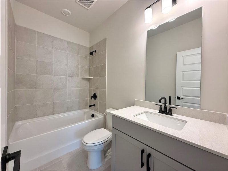 Furnished interior view inside a new home in Vines at Mill Creek - Legacy Series, Braselton (Image 4).