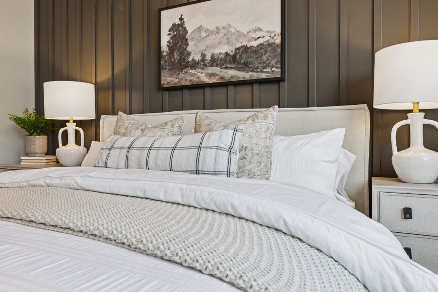 Representative furnished interior of a home built from the Silverton by Landsea Homes in Highlands Preserve, Mead (Image 53).
