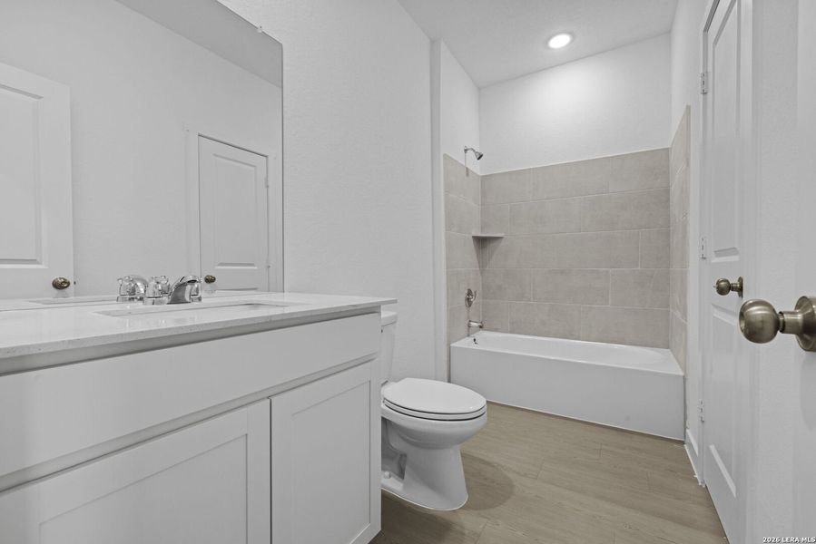 Furnished interior view inside a new home in Voss Farms, New Braunfels (Image 11). Furnished interior view inside a new home in Voss Farms, New Braunfels (Image 11).