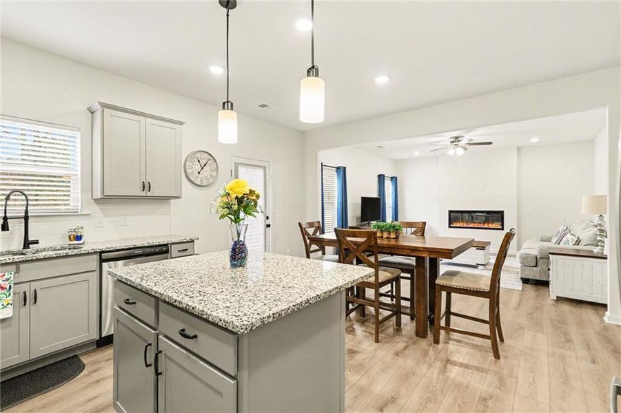 Furnished interior view inside a new home in Morgan Landing, Carrollton (Image 18).