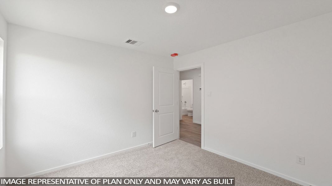 Spacious, unfurnished interior of a new home in The Canopies, Splendora (Image 17). Spacious, unfurnished interior of a new home in The Canopies, Splendora (Image 17).
