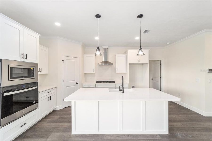 Furnished interior view inside a new home in Grand Oaks, Gainesville (Image 5). Furnished interior view inside a new home in Grand Oaks, Gainesville (Image 5).