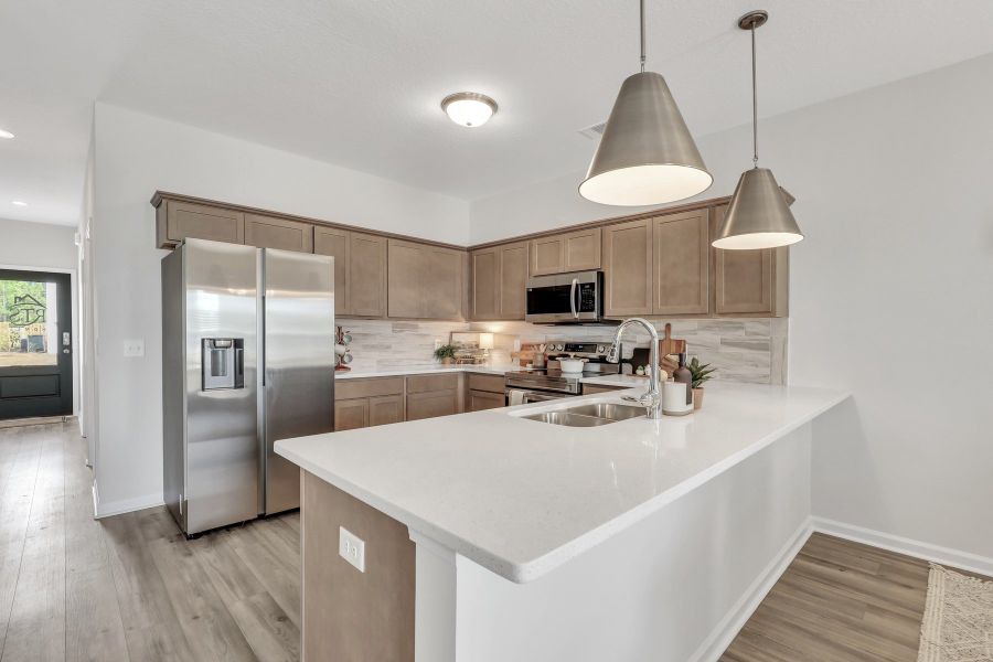 Representative furnished interior of a home built from the The Denmark by RTS Homes in The Pointe at Villages on Marne, Hinesville (Image 12).