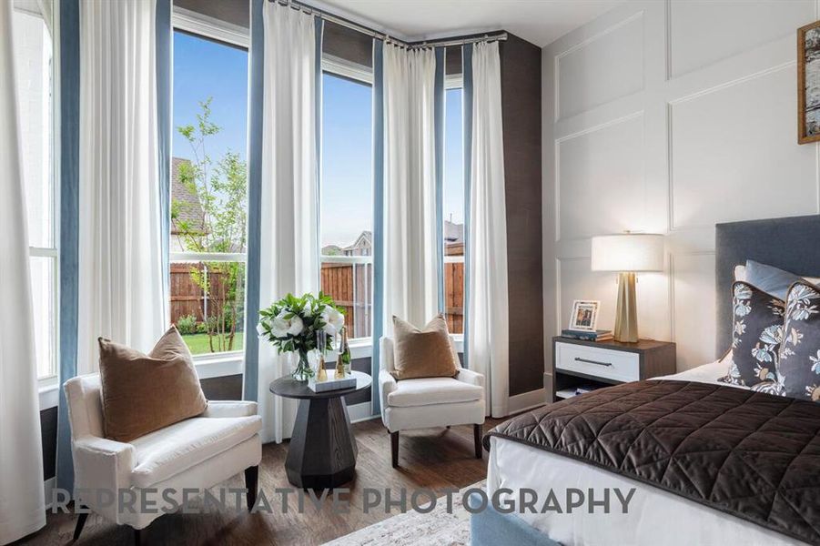 Furnished interior view inside a new home in Tavolo Park, Fort Worth (Image 18).