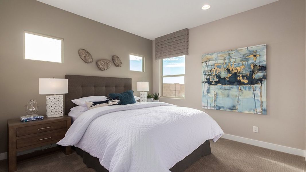 Representative furnished interior of a home built from the Revere by Taylor Morrison in Combs Ranch Landmark Collection, San Tan Valley (Image 17).