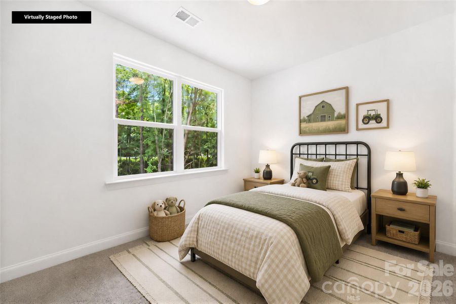 Furnished interior view inside a new home in , Statesville (Image 5).