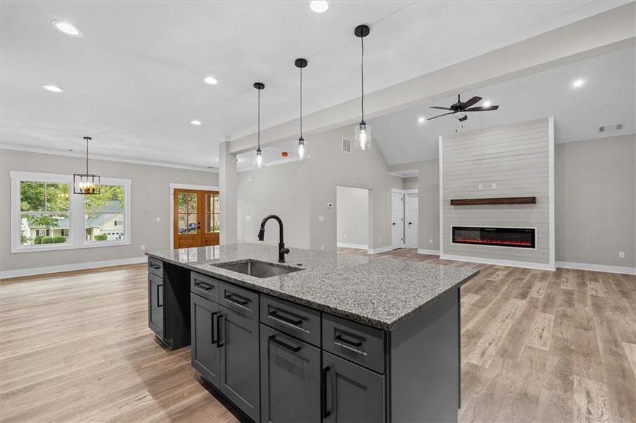 Furnished interior view inside a new home in , Villa Rica (Image 7).