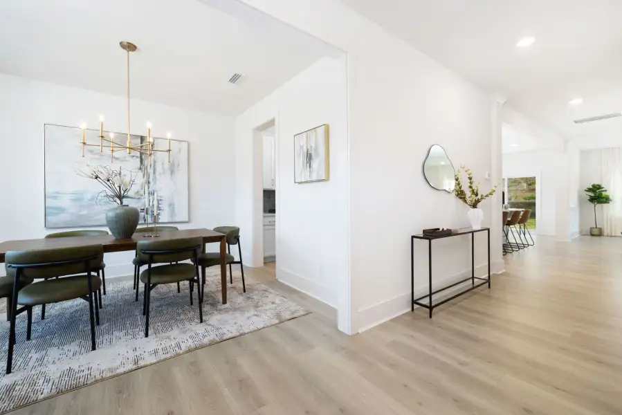 Furnished interior view inside a new home in Meadowview, Pittsboro (Image 8).