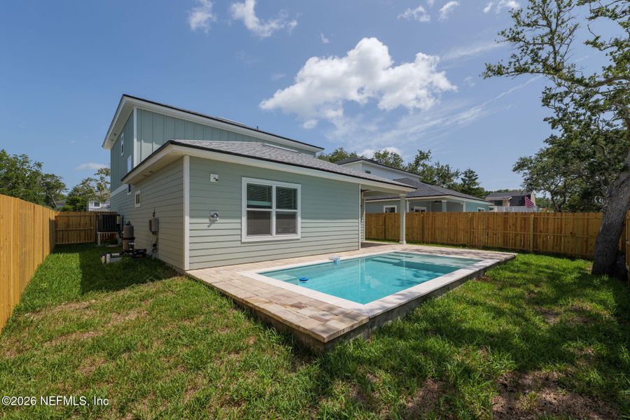 Exterior details and patio area of a home in , St. Augustine (Image 22).