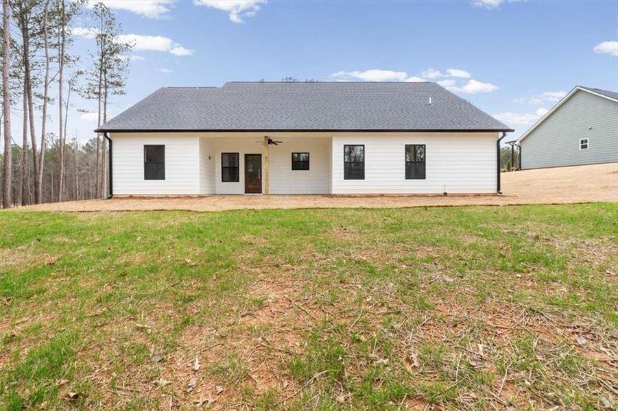 Exterior details and patio area of a home in , Rockmart (Image 23). Exterior details and patio area of a home in , Rockmart (Image 23).