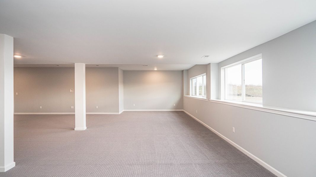 Representative unfurnished interior of a home built from the The Middleton by Norfolk Homes in Coronado Estates, Jackson (Image 65). Representative unfurnished interior of a home built from the The Middleton by Norfolk Homes in Coronado Estates, Jackson (Image 65).