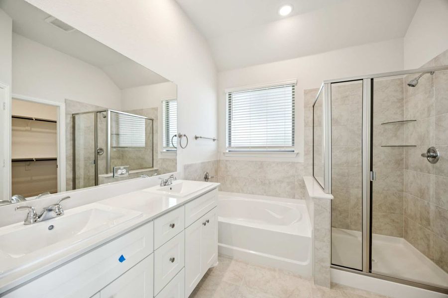Furnished interior view inside a new home in Solterra Texas, Mesquite (Image 7). Furnished interior view inside a new home in Solterra Texas, Mesquite (Image 7).