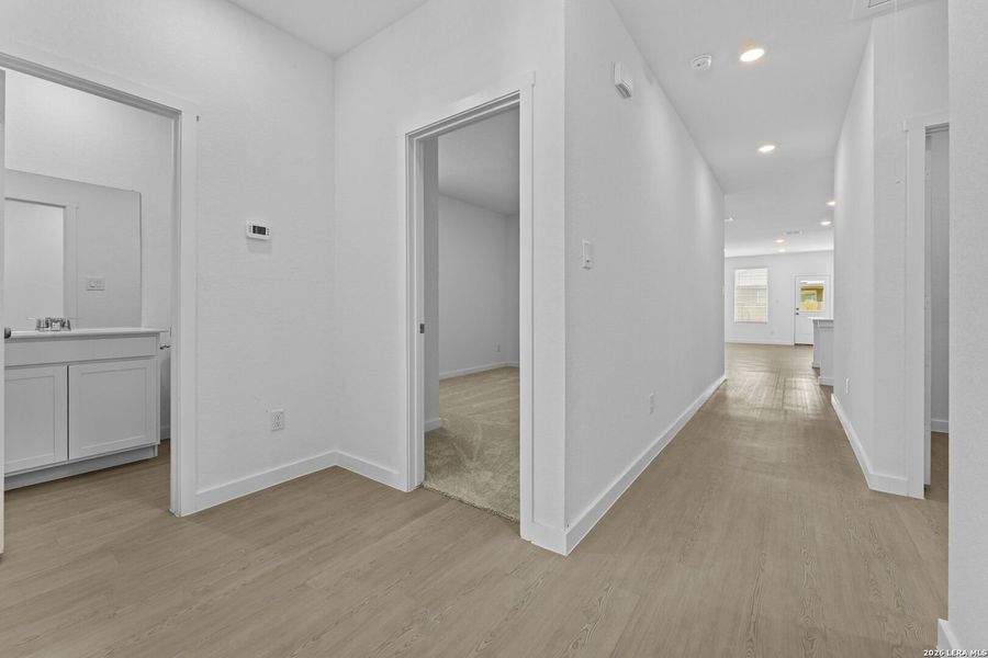 Spacious, unfurnished interior of a new home in Hightop Ridge, Converse (Image 19).