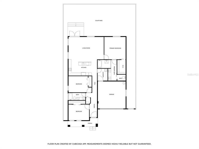 2D floor plan layout of this home in , Tampa, FL (Image 3).