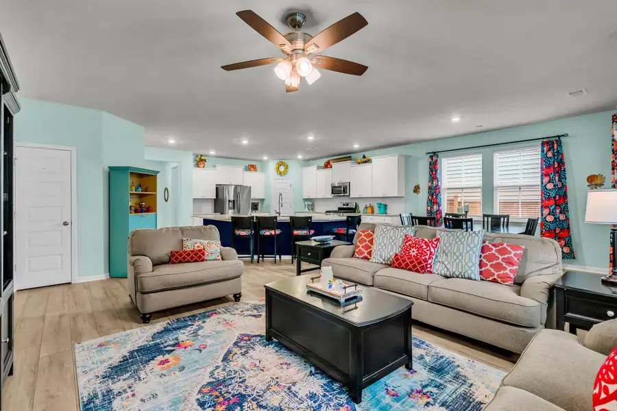 Furnished interior view inside a new home in Heron's Walk at Summers Corner, Summerville (Image 7).
