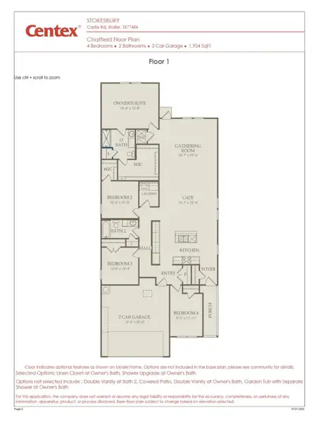 2D floor plan layout of this home in Stokesbury, Waller, TX (Image 2). 2D floor plan layout of this home in Stokesbury, Waller, TX (Image 2).