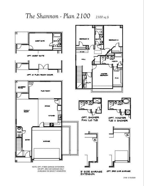 2D floor plan layout of this home in Imperial Heights, Houston, TX (Image 3). 2D floor plan layout of this home in Imperial Heights, Houston, TX (Image 3).
