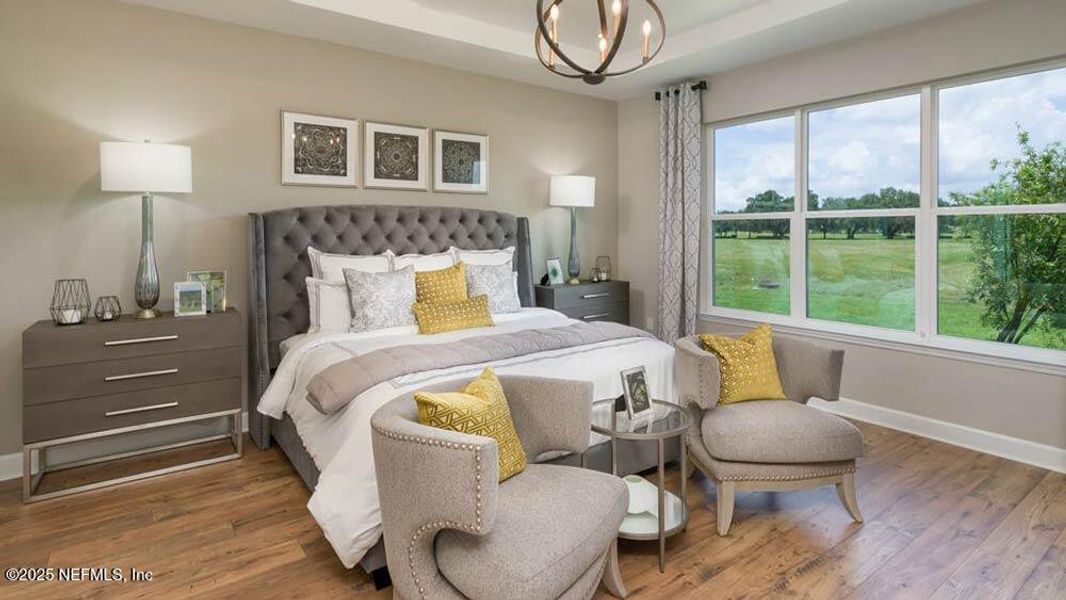 Furnished interior view inside a new home in Colbert Landings, Palm Coast (Image 10).