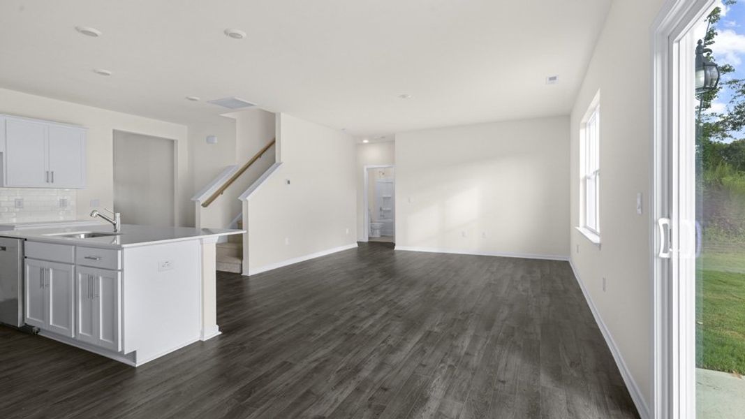 Spacious, unfurnished interior of a new home in Galvins Ridge, Sanford (Image 12). Spacious, unfurnished interior of a new home in Galvins Ridge, Sanford (Image 12).