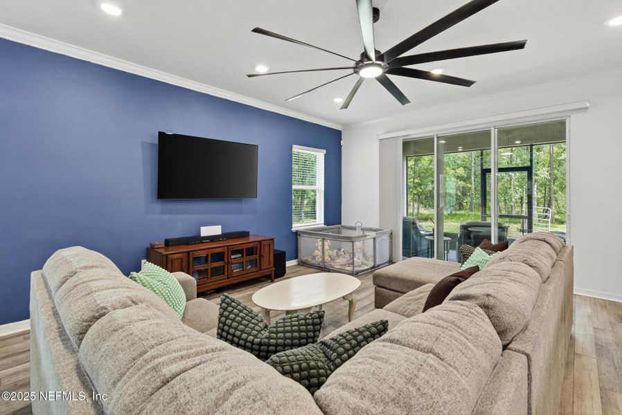 Furnished interior view inside a new home in Flagler Estates, Hastings (Image 13).