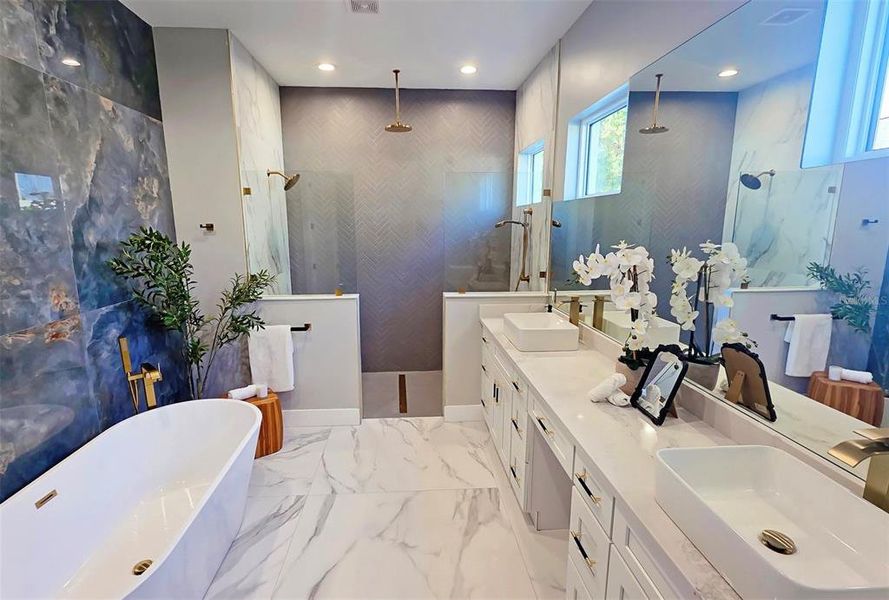 Furnished interior view inside a new home in , Sarasota (Image 66).