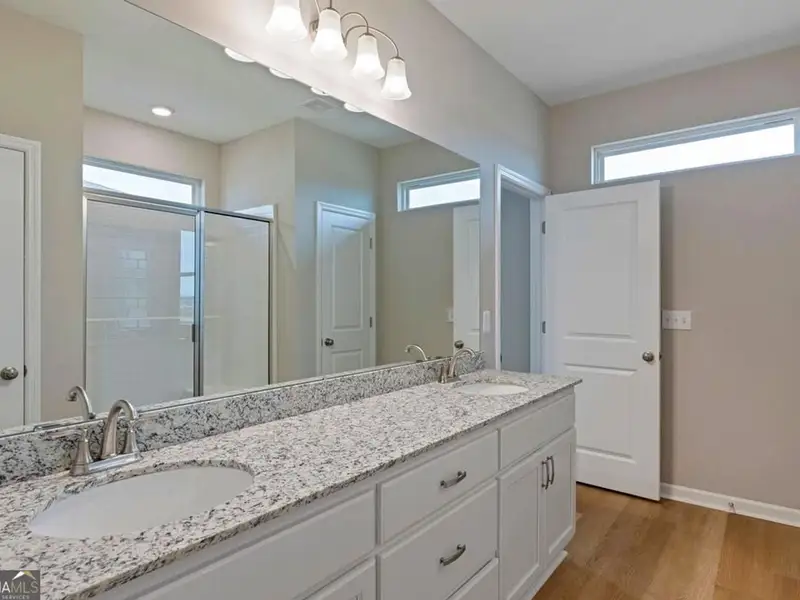 Furnished interior view inside a new home in Ivy Glen, Perry (Image 3).
