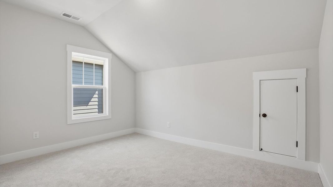Furnished interior view inside a new home in Mulberry Estates, Simpsonville (Image 27).