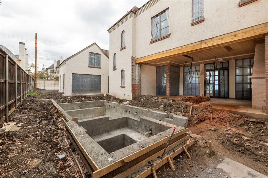 In-progress construction of a new home in , University Park, TX (Image 13).